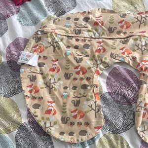 Boppy Woodland Creatures Patterned Nursing Pillow cover